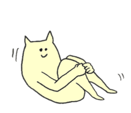 Cat's name is Miyamoto sticker #12227901