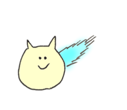 Cat's name is Miyamoto sticker #12227912