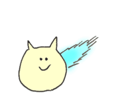 Cat's name is Miyamoto sticker #12227912