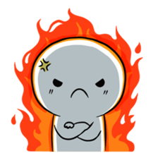 Bubble boy sticker #12228790