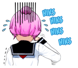 Asuka the School Girl sticker #12229938