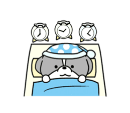 Playful cute Shih Tzu sticker2 sticker #12230249