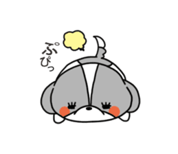 Playful cute Shih Tzu sticker2 sticker #12230265
