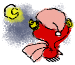 Floating Devil sticker #12230316