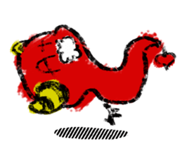 Floating Devil sticker #12230320