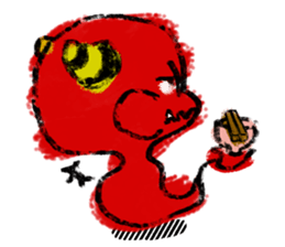 Floating Devil sticker #12230325