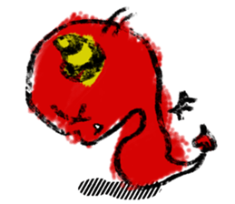 Floating Devil sticker #12230329