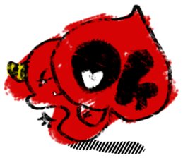 Floating Devil sticker #12230331