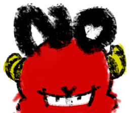 Floating Devil sticker #12230332