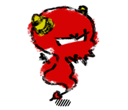 Floating Devil sticker #12230336