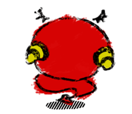 Floating Devil sticker #12230339