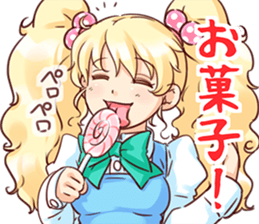 BlondGirlStickerRe sticker #12230836