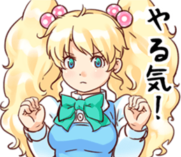 BlondGirlStickerRe sticker #12230848