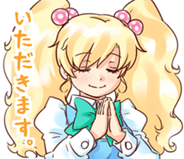 BlondGirlStickerRe sticker #12230850