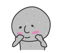 Emotion of Stone-Man sticker #12232414