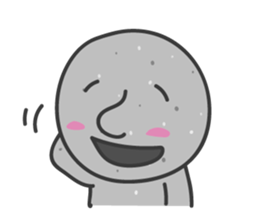 Emotion of Stone-Man sticker #12232416