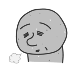 Emotion of Stone-Man sticker #12232420