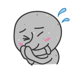 Emotion of Stone-Man sticker #12232426