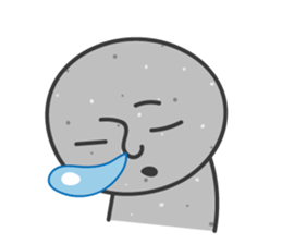 Emotion of Stone-Man sticker #12232429