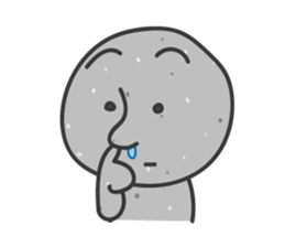 Emotion of Stone-Man sticker #12232430