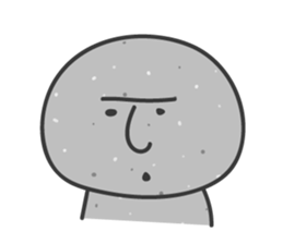 Emotion of Stone-Man sticker #12232431