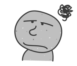 Emotion of Stone-Man sticker #12232432