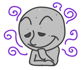 Emotion of Stone-Man sticker #12232447