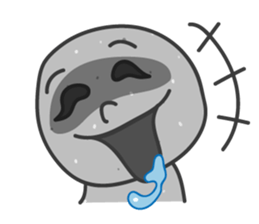 Emotion of Stone-Man sticker #12232448