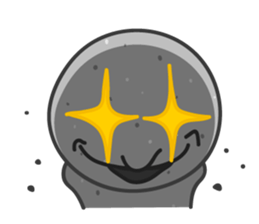 Emotion of Stone-Man sticker #12232453