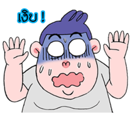 the bear man sticker #12233292