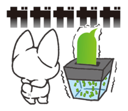 Sticker of Invective Mr. kitten. sticker #12233973