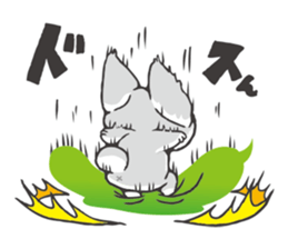 Sticker of Invective Mr. kitten. sticker #12233977