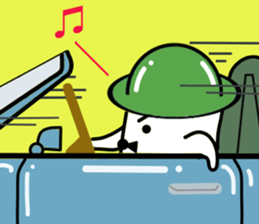 Mr.Rubber! & Kozaru sticker #12234008