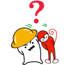 Mr.Rubber! & Kozaru sticker #12234015