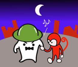 Mr.Rubber! & Kozaru sticker #12234021