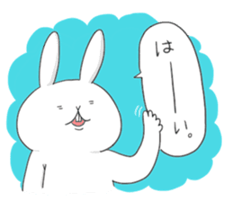 yuruyuru rabbit usahasi. sticker #12234580