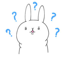 yuruyuru rabbit usahasi. sticker #12234587