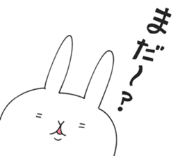 yuruyuru rabbit usahasi. sticker #12234588
