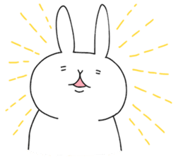yuruyuru rabbit usahasi. sticker #12234594