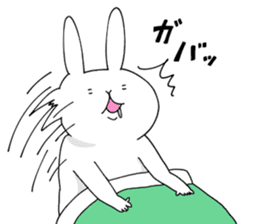 yuruyuru rabbit usahasi. sticker #12234596