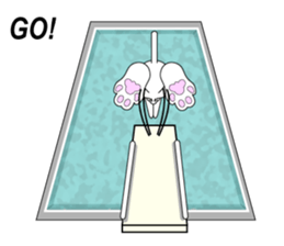 Sticker of the active cat!! 2 Summer sticker #12234661