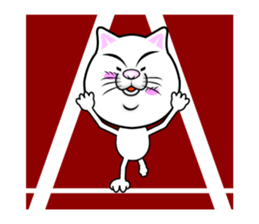 Sticker of the active cat!! 2 Summer sticker #12234682