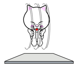 Sticker of the active cat!! 2 Summer sticker #12234683