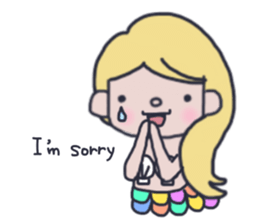 Pretty mermaid sticker #12236193