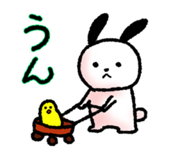 Tiny Rabbit (1) sticker #12236891