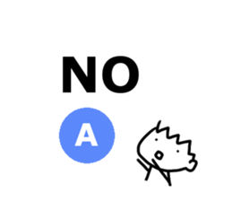 Sticker of A sticker #12236929