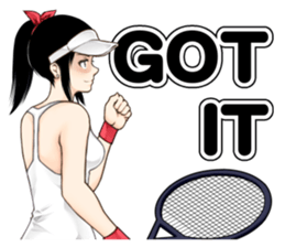 Tennis Stickers! sticker #12236979