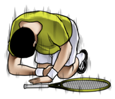 Tennis Stickers! sticker #12236985