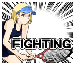 Tennis Stickers! sticker #12236989