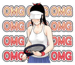 Tennis Stickers! sticker #12236991